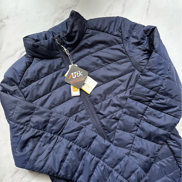 NWT Core365 by North End Women’s US S Classic Navy Packable Puffer Jacket - Picture 2 of 16
